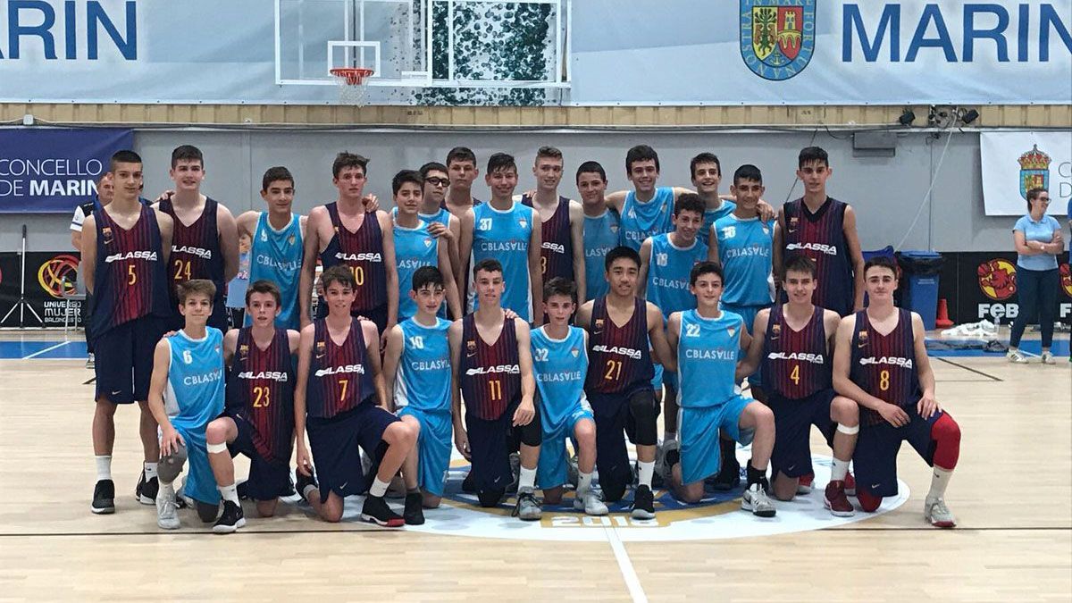 Infantil masculino, 17º de España