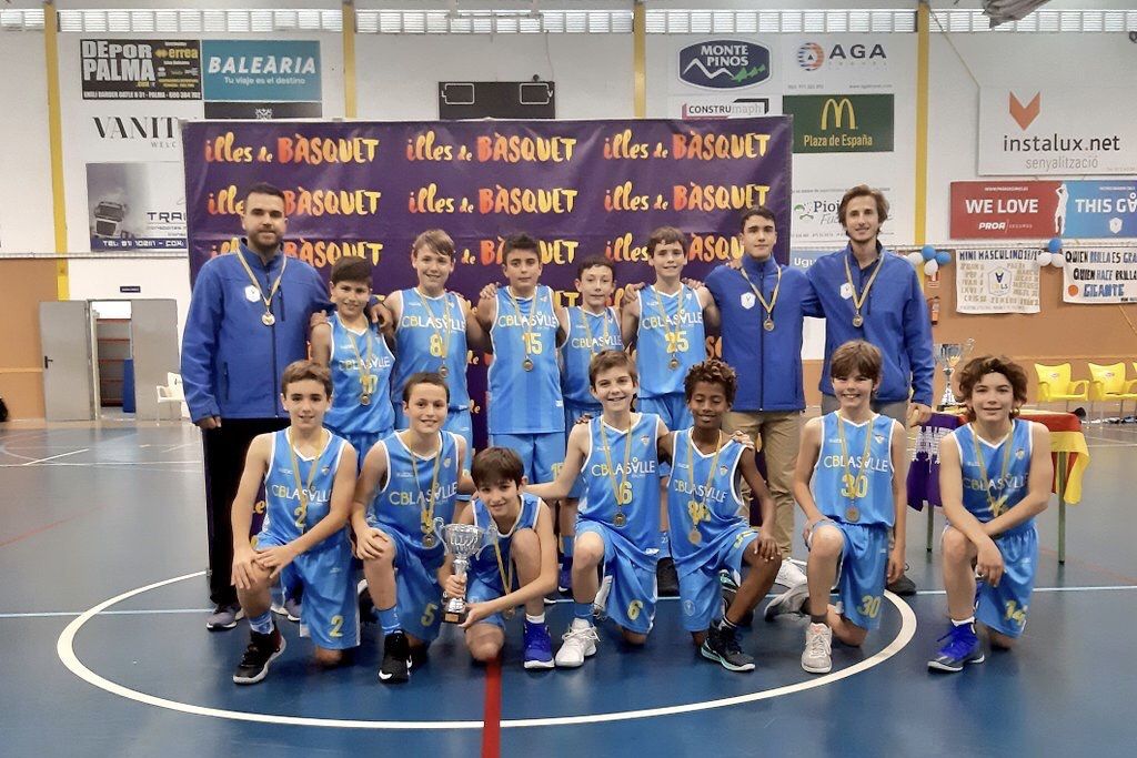 Mini masculino, subcampeón de Mallorca