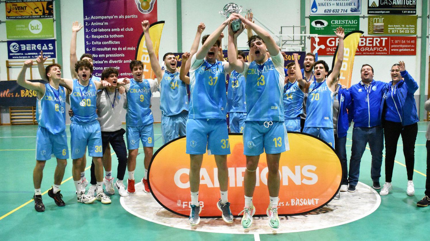 Junior masculino, Campeón de Baleares