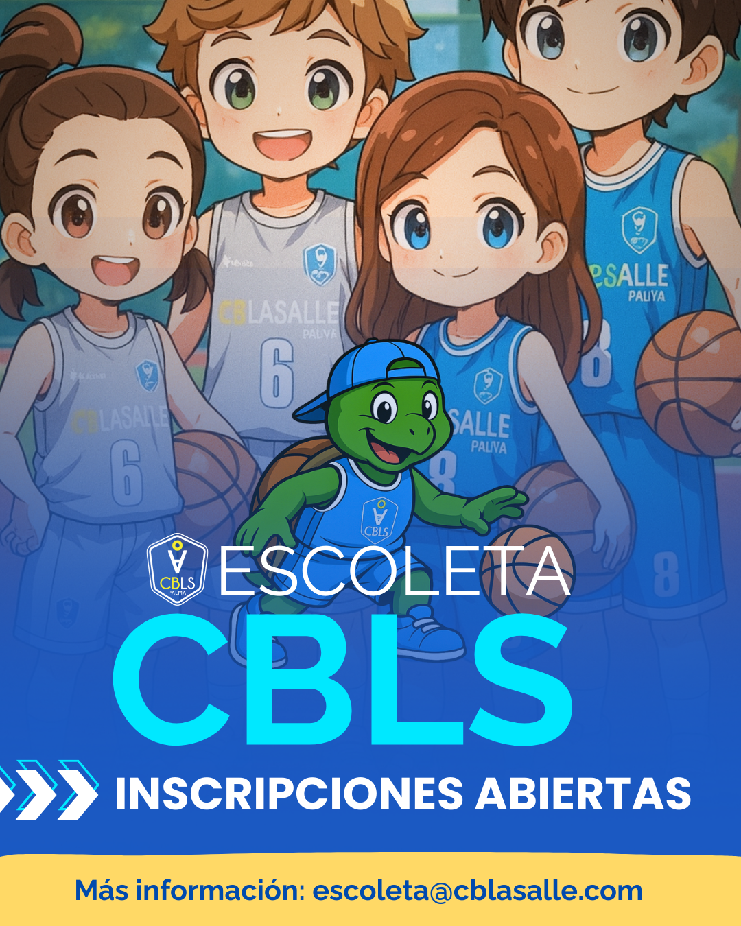 Inscripción escuela de iniciación