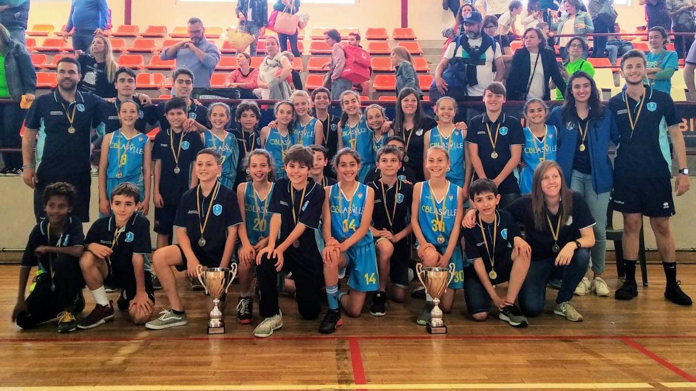 Minis masculino y femenino, subcampeones de Baleares