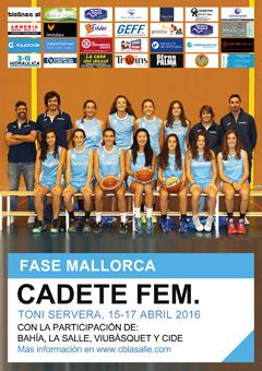 Fase Mallorca Cadete Fem. 2016