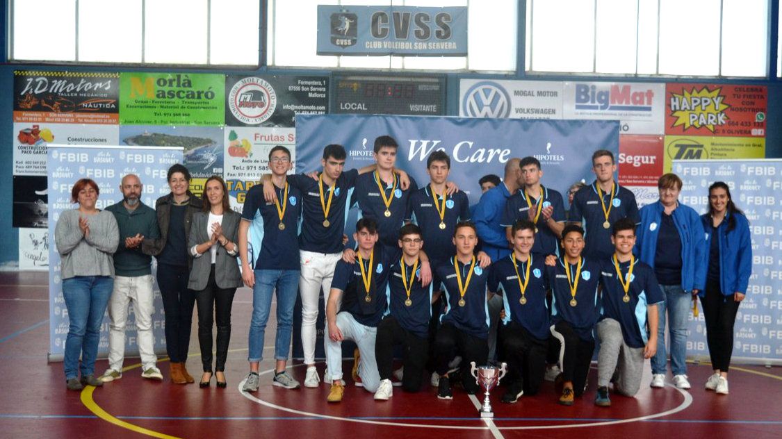 Junior masculino, subcampeón de Baleares