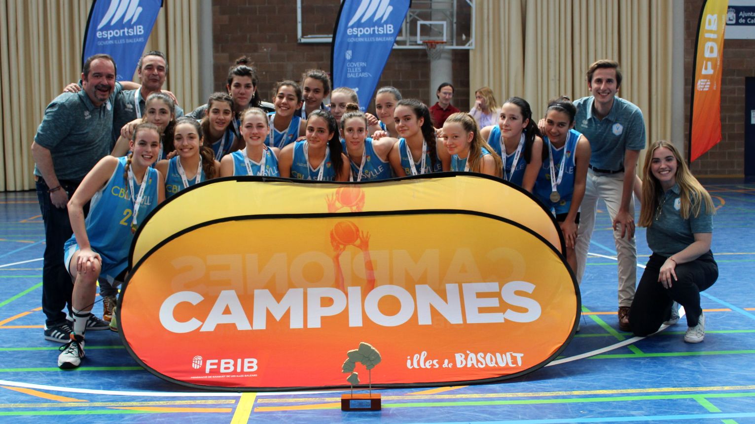 Cadete femenino, Campeón de Baleares