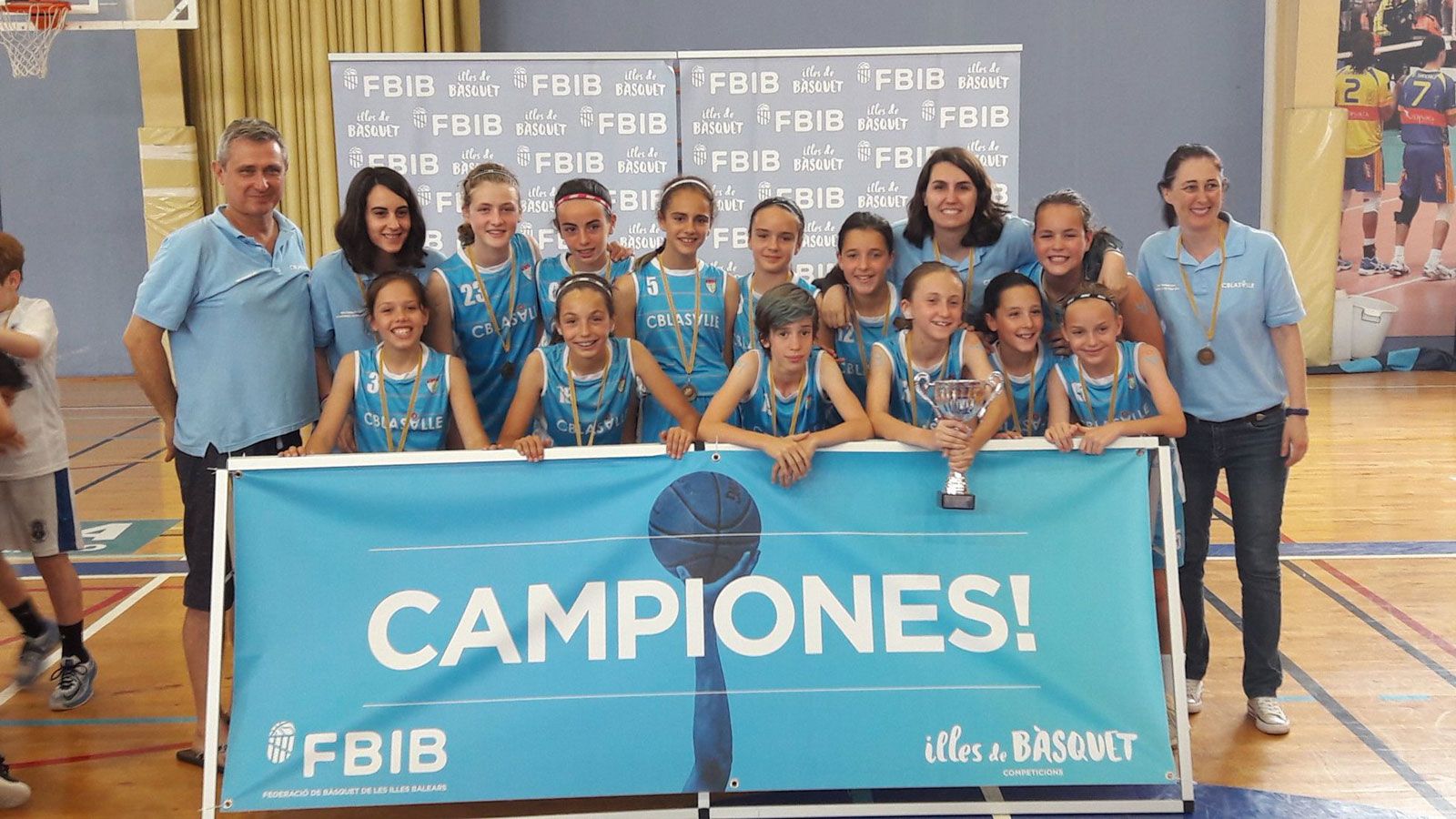 Mini femenino, campeón de Baleares