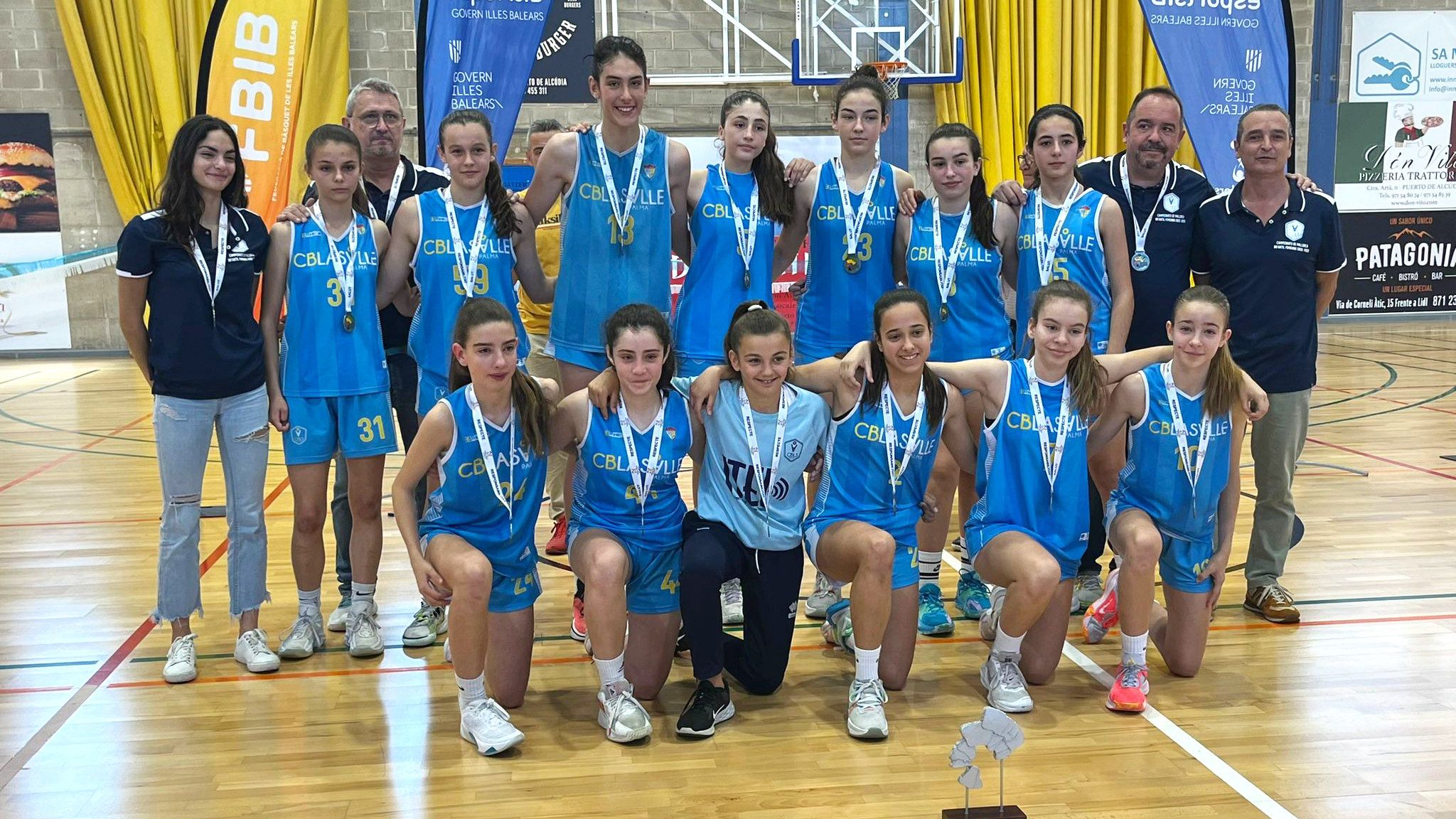 Infantil femenino, Subcampeón de Baleares
