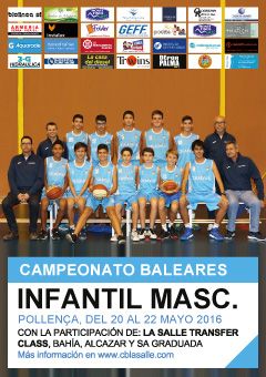 Campeonato Baleares Infantil Masc. 2016