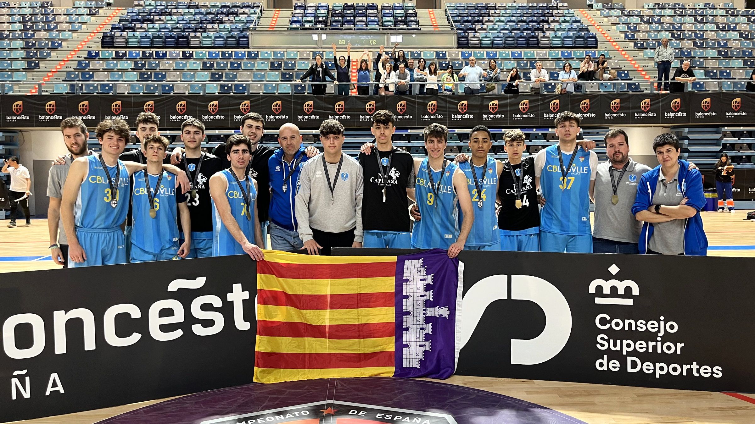 Junior masculino, 25º de España