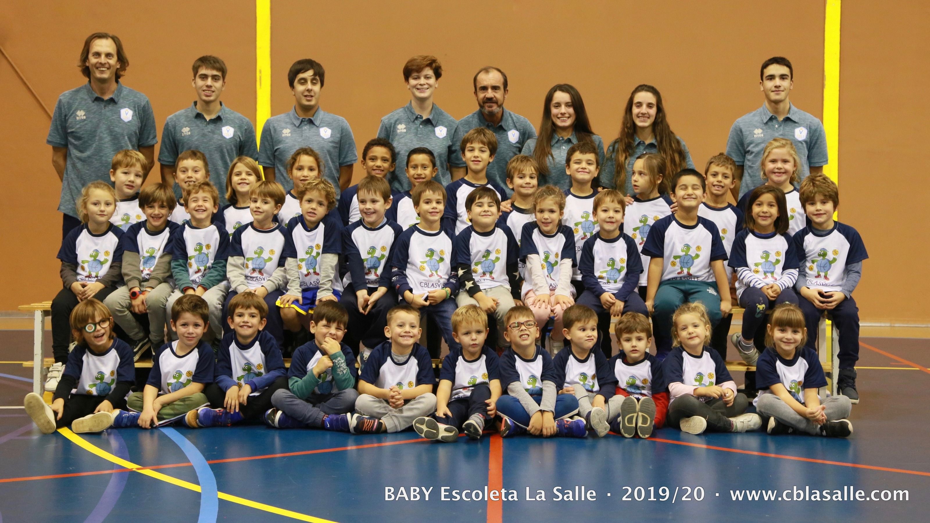 Escuela de baloncesto baby e iniciación