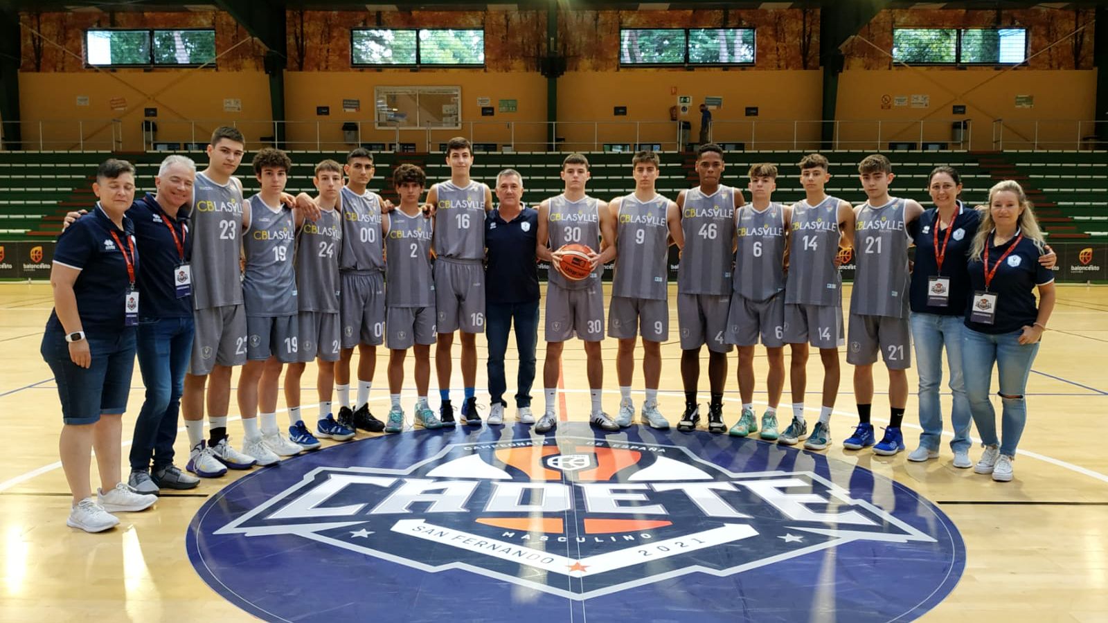 Cadete masculino, 24º de España