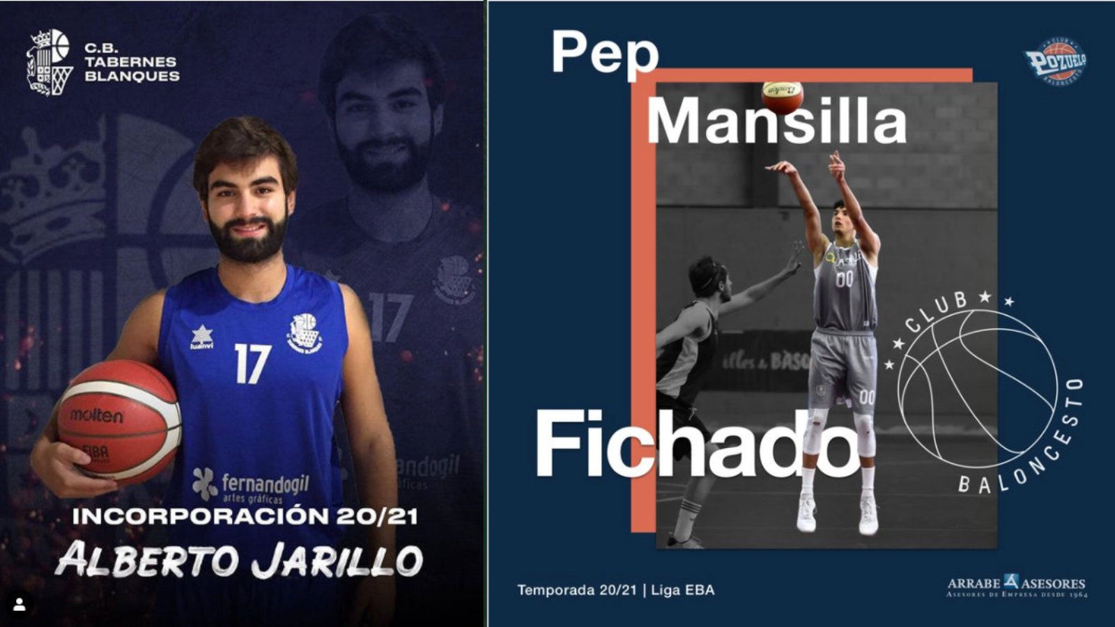 Alberto y Pep jugarán en EBA