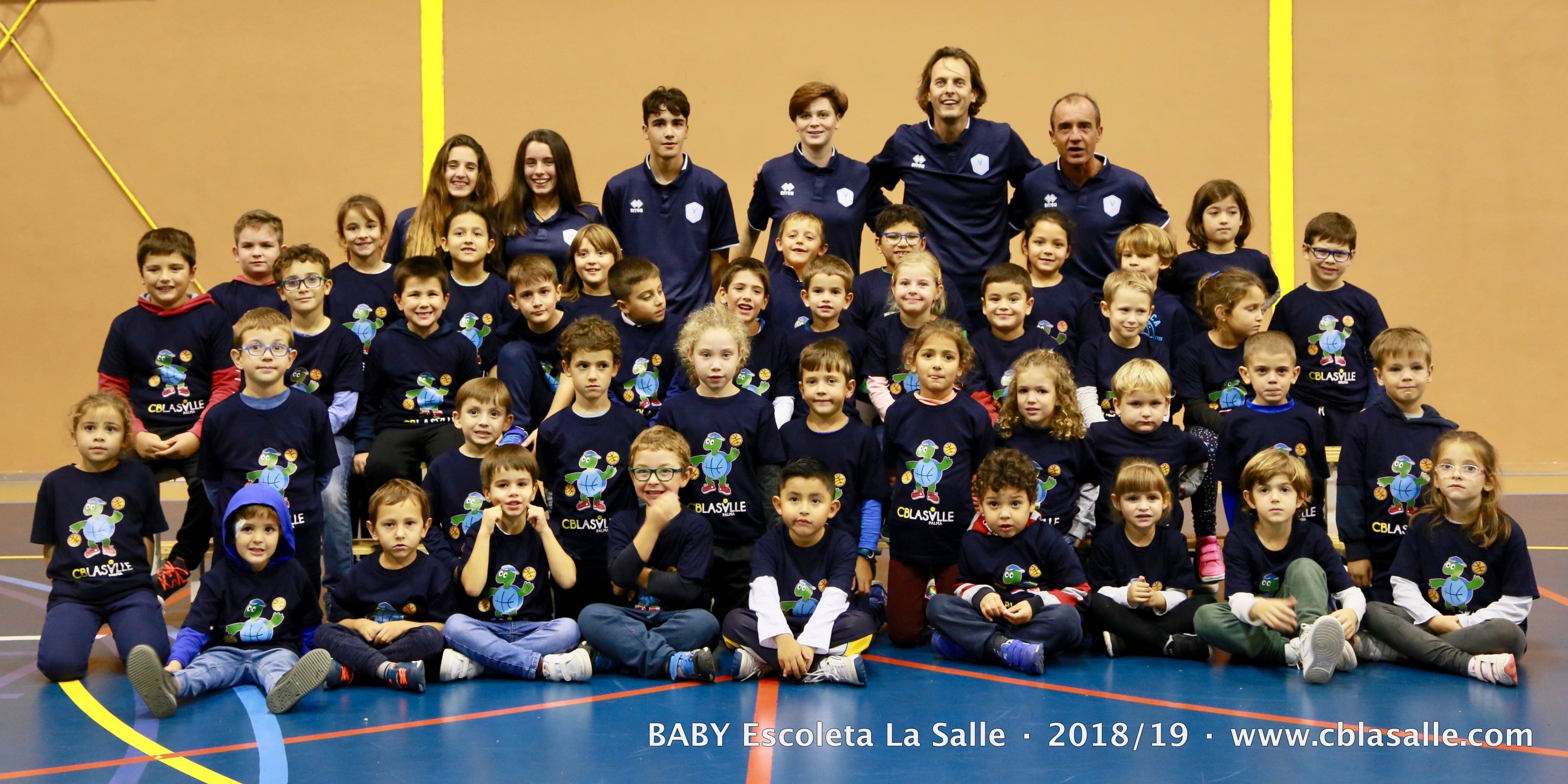 Escuela de baloncesto baby e iniciación