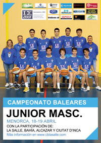 Campeonato de Baleares Junior Masc. 2015