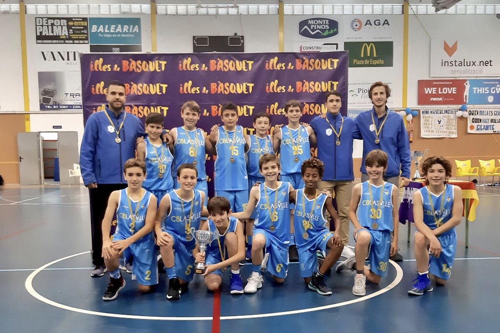 Mini masculino, subcampeón de Mallorca