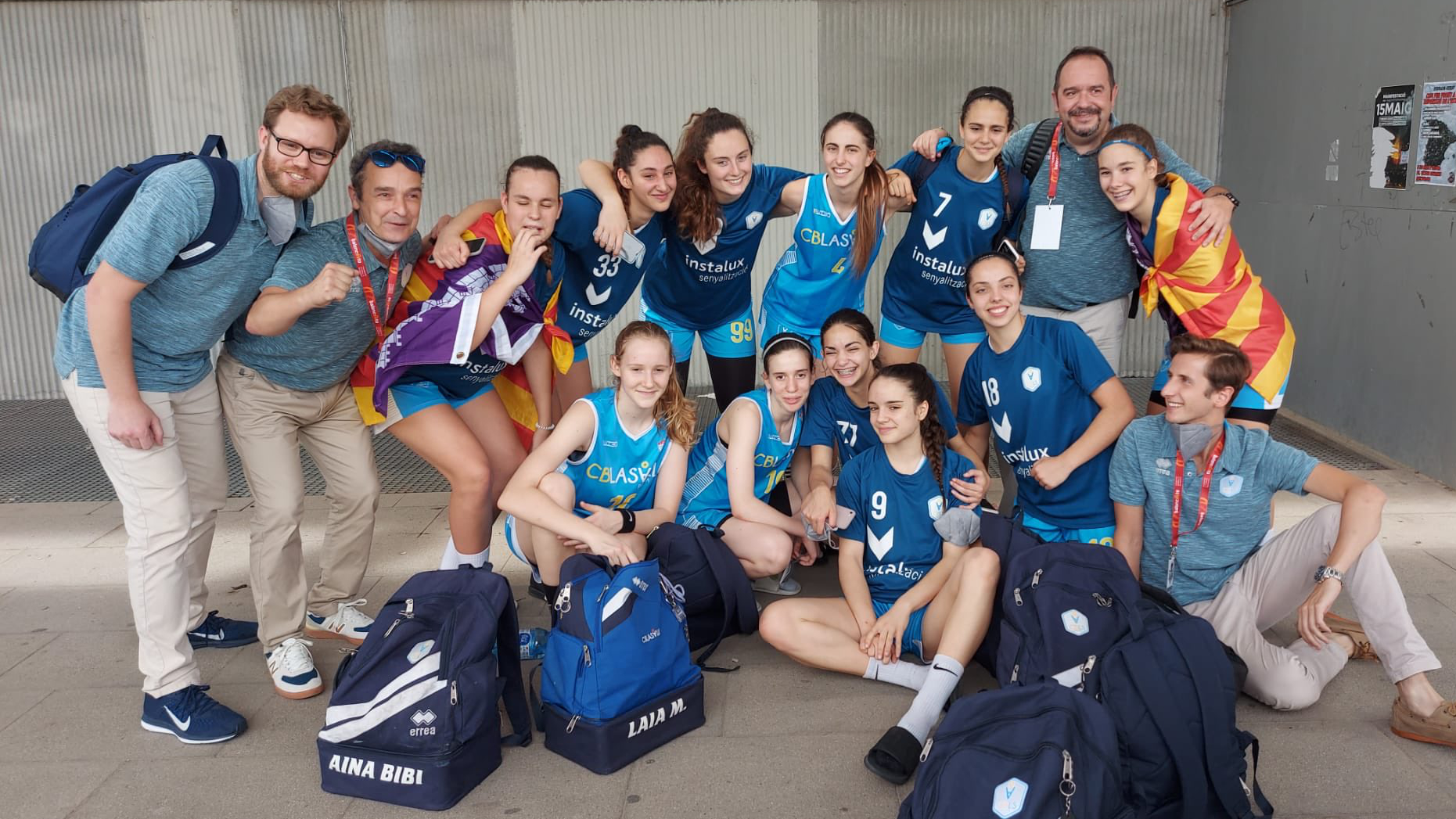 Cadete femenino, 16º de España