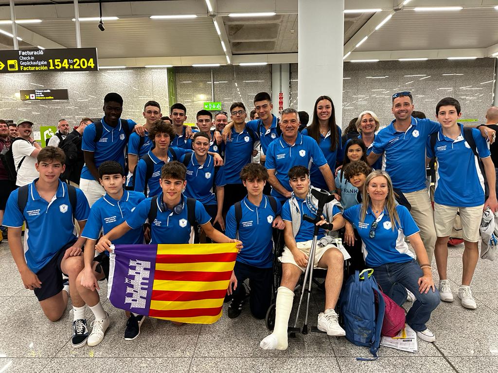 Cadete masculino, 19º de España
