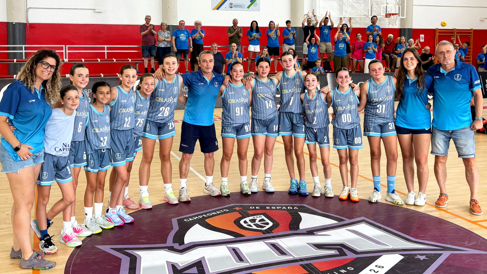 Mini femenino, 20º de España